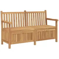 VidaXL Gartenaufbewahrungsbank Braun 150 x 60 x 90 cm