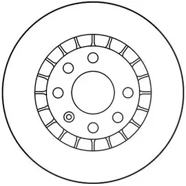 TRW Bremsscheibe DF1625