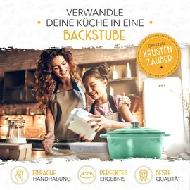 krustenzauber Brotbackform Gusseisen 26 cm