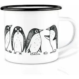 LIGARTI Kaffeetasse 0,3 l Pinguin Love Story