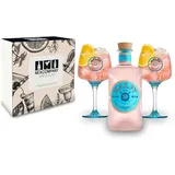Malfy Gin Giftbox Set - Malfy Gin Rosa 0,7l - 700ml (41% VOL) + 2 Malfy Gin Bal