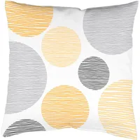 VISION S Dekokissen »BORDEN« Kissenhülle ohne Füllung. 1 gelb