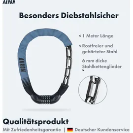 Aaron Lock One Grau Kettenschloss