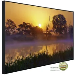 papermoon Infrarotheizung »EcoHeat - See in Landschaft«, Matt-Effekt - bunt
