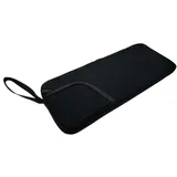 KOSTOO Neopren-Tragetasche mit Reißverschluss für MX Keys Advanced/Craft beleuchtete kabellose Tastatur, Schwarz , Modern