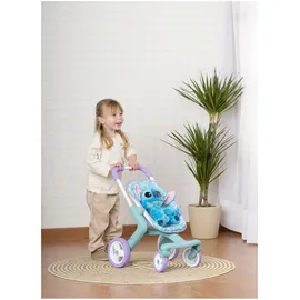 Smoby Stitch Puppenwagen Disney blau