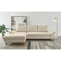 INOSIGN Schlafsofa »City/Giron«, komfortable Bettfunktion (Liegefläche 245 x 138 cm), sowie Bettkasten, beige