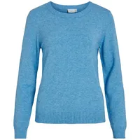 VILA Strickpullover in Blissful Blue | Gr.: XS