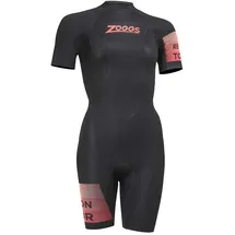 Zoggs Neoprenanzug Shorty Schwarz/Rosa XL
