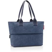 Reisenthel Shopper e1 herringbone dark blue