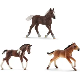 Schleich - Tierfiguren - Pferde-Set mit 15 Pferden