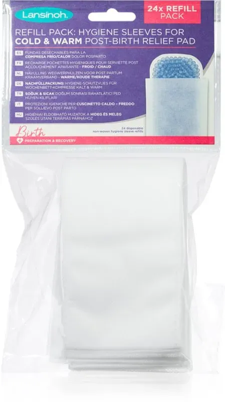 Lansinoh Cold & Warm Refill Pack hygienische Wochenbetteinlagen 24 St.