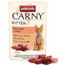 Animonda Carny Kitten Rind, Kalb + Huhn 24 x 85 g