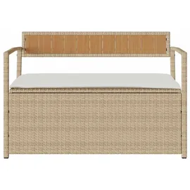 vidaXL Gartenbank 55 x 74 x 55 cm Beige