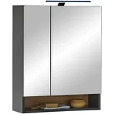 Stella Trading Denver 60 cm schwarz mit Beleuchtung