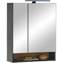 Stella Trading Denver 60 cm schwarz mit Beleuchtung