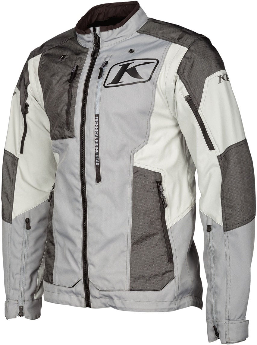 Klim Dakar, veste en textile - Gris Clair/Gris/Gris Foncé - XXL