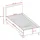les tendances Kinderbett Kubi 80 x 180 cm Eiche lackiert weiß