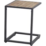 Siena Garden Vinto 50 x 41 x 55,5 cm, Alu/Schwarz Teak,