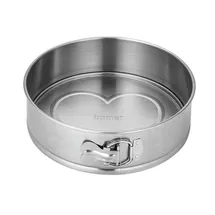 Immer Springform Edelstahl Backform unbeschichtet PFAS-frei 25 cm,