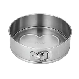 Immer Springform Edelstahl Backform unbeschichtet PFAS-frei 25 cm,