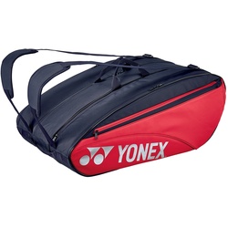Yonex Racketbag Team Raquet 2023 (Schlägertasche, 3 Hauptfächer, Schuhfach) rot 12er