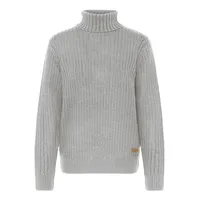 Oxmo Rollkragenpullover Grau XS