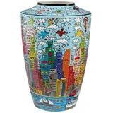 GOEBEL Bodenvase James Rizzi, Mit Zertifikat, Mehrfarbig, New York City Day, H: 41cm