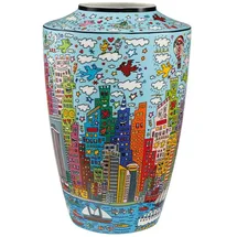 GOEBEL Bodenvase James Rizzi, Mit Zertifikat, Mehrfarbig, New York City Day, H: 41cm