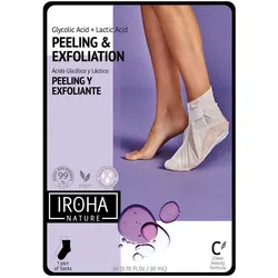 IROHA nature Peeling & Exfoliation Fußmaske 1 Paar