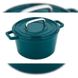 Carl Schmidt Sohn Alpen Fleischtopf 14 cm petrol