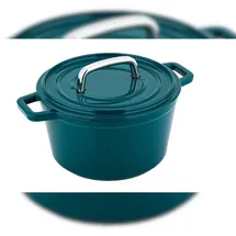 Carl Schmidt Sohn Alpen Fleischtopf 14 cm petrol
