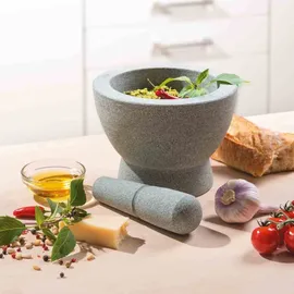 GEFU Crunchy Mörser 17 cm Granit