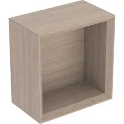 Geberit iCon Wandbox 502321JH1 22,5x23,3x13,2cm, quadratisch, eiche natur/Melamin Struktur