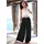Buffalo Palazzohose Wide-Leg Schwarz 34