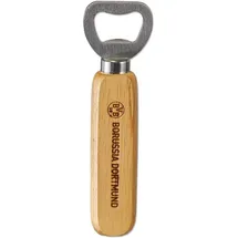 BVB Borussia Dortmund BVB 19705200 - BVB Flaschenöffner mit Holzgriff