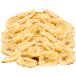 Schecker Hundesnack - Bananen Chips mit Kokosöl Futter 1 kg