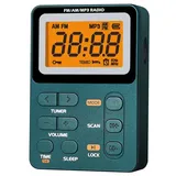 Geeignet Für Multifunktionale Am/fm-taschenradios Mit Led-anzeige, Tragbarem Usb-c-ladeanschluss Und 3,5-mm-kopfhöreranschluss, Ideal Für Outdoor-sportarten – Grün