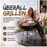 Goods+Gadgets Micro BBQ Kugelgrill grün