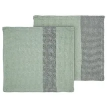 BLOMUS Spültücher 2er Set -GANO- Spültuch aus 100% Baumwolle 25x25cm (Desert Sage)