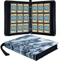 DRZERUI Binder für YuGiOh Karte - Hält 900+ Yu-Gi-Oh Sammelkarten, 9 Pocket Card Holder Buch mit Hüllen Kompatibel mit Yugioh Karten