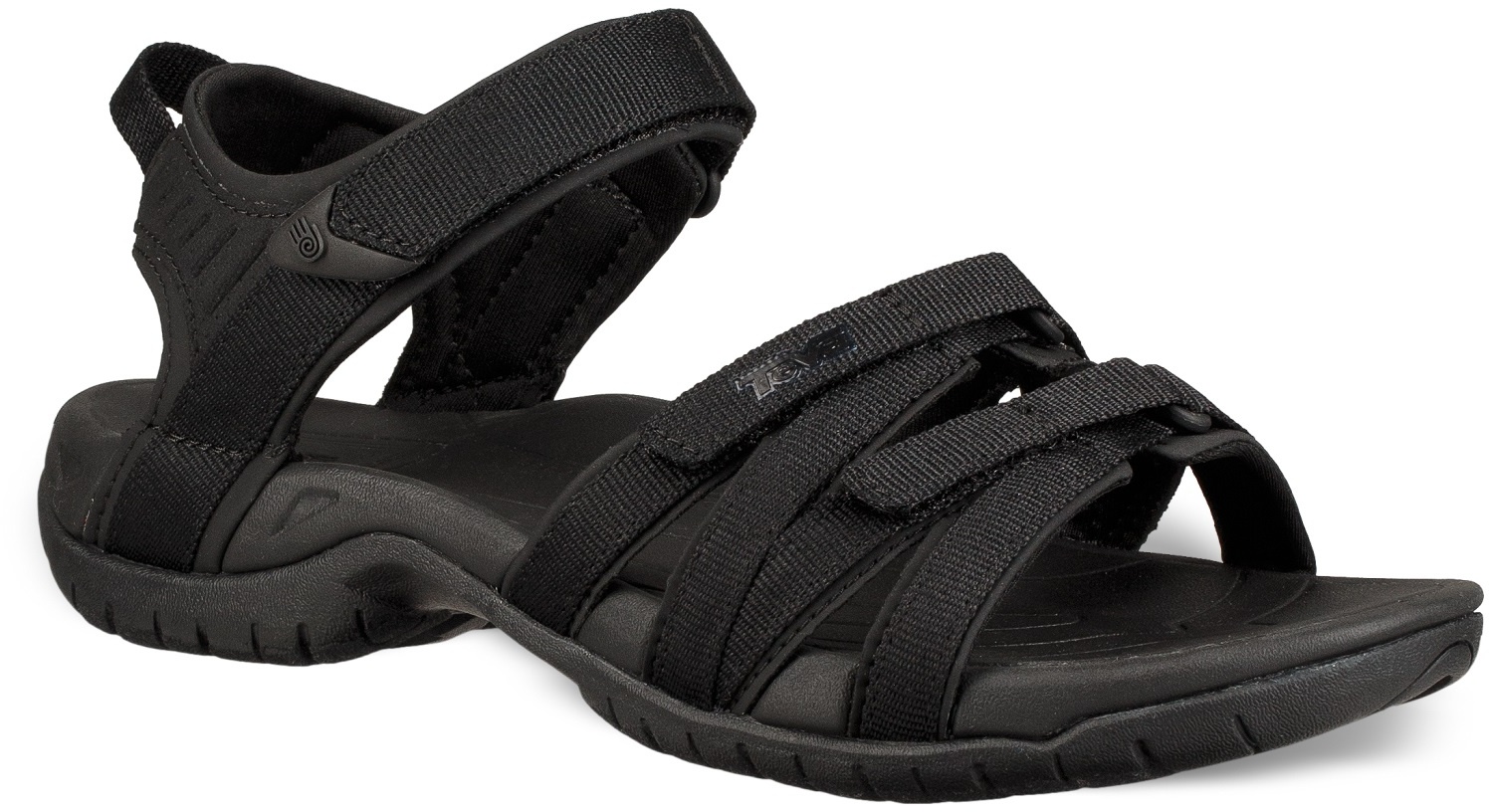 Teva Sandale Tirra Klett Outdoor (schmal) schwarz/schwarz Damen