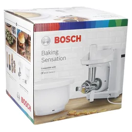 Bosch Fleischwolf Zubehör-Set MUZS2BS Weiß