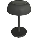 expo-bˆrse LED Tischlampe Solar schwarz 18 x 29 cm 20 LED warmweifl f ̧r Innen und Aussen