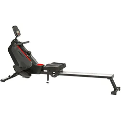 Christopeit Sport® Rudergerät »RW 1000«, (Bluetooth Verbindung für optionalen BT-Pulsgurt; Bluetooth Verbindung), Rudermaschine, 8 Widerstandsstufen Christopeit Sport® schwarz-rot ohne Unterlegmatte