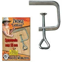 Corvus A600138 - Laubsägezwinge, Metall Zwinge, Werkzeug