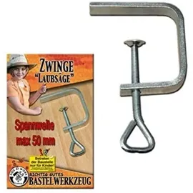 Corvus A600138 - Laubsägezwinge, Metall Zwinge, Werkzeug