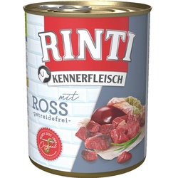 RINTI Kennerfleisch Horse Pferdefleisch 6×800 g + Tasche GRATIS