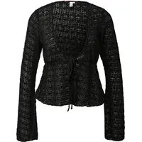 QS Shirtjacke Schwarz M