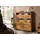 Massivmoebel24 Highboard 131 x 147 x 45 cm Beige